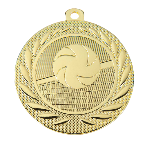 MEDAILLE VOLLEYBALL OR 50 MM