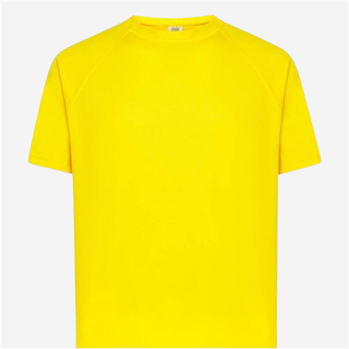 Maillot manches courtes Homme JHK Textile - Polyester Jaune 