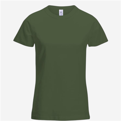 Tee shirt manches courtes femme B&C - 150 Kaki 