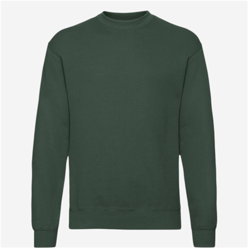Sweat Shirt mixte Fruit Of The Loom - Vert Foncé