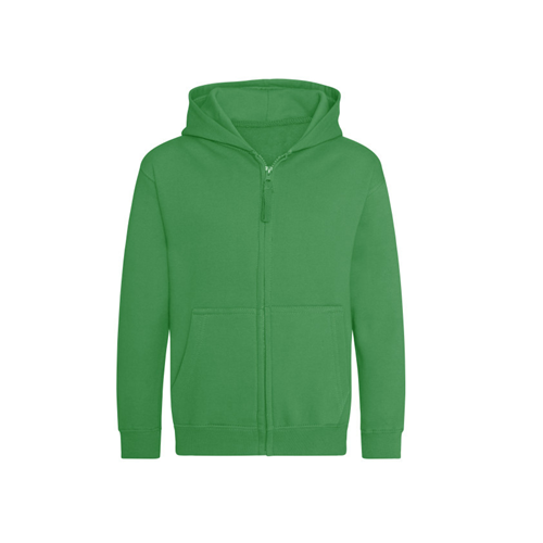 VESTE ZIPPEE CLUB  JUNIOR VERT