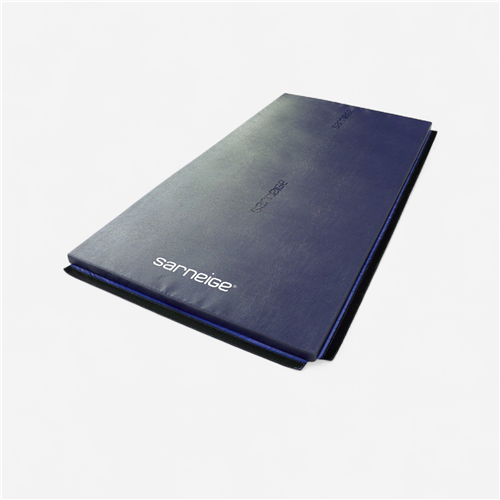 Tapis de gymnastique 200x100x3 cm Sarneige - Houssé asso bleu 