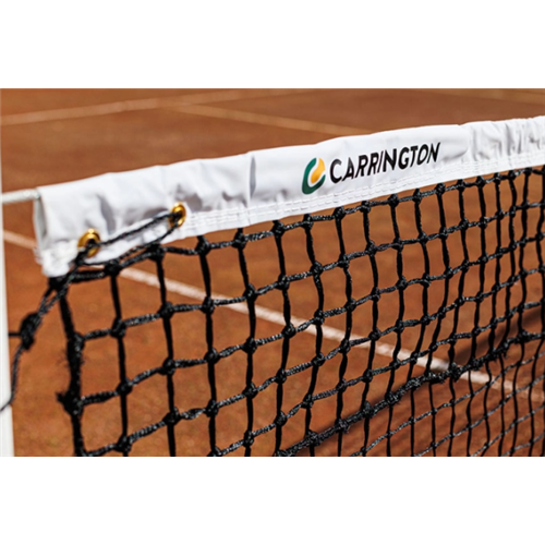 Filet de tennis carrington 3,5 mm maille mixte terre battue sans régulateur