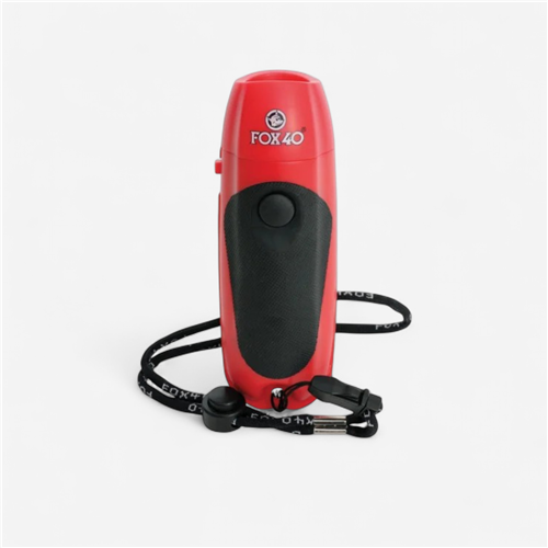 Sifflet électronique Fox 40- Noir et rouge