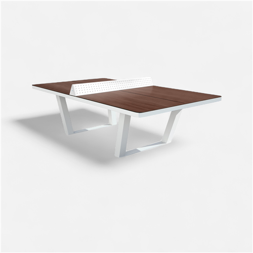 Table de tennis de table Balia - Garden Securi Wengé Et Blanc marron