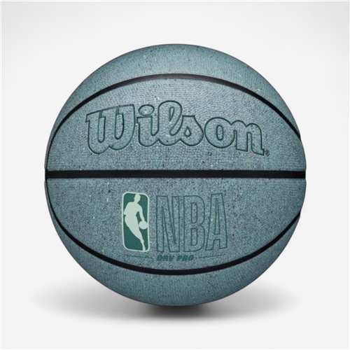 Ballon de basket taille 6 Wilson - Nba Drv Pro Eco Mint Bleu