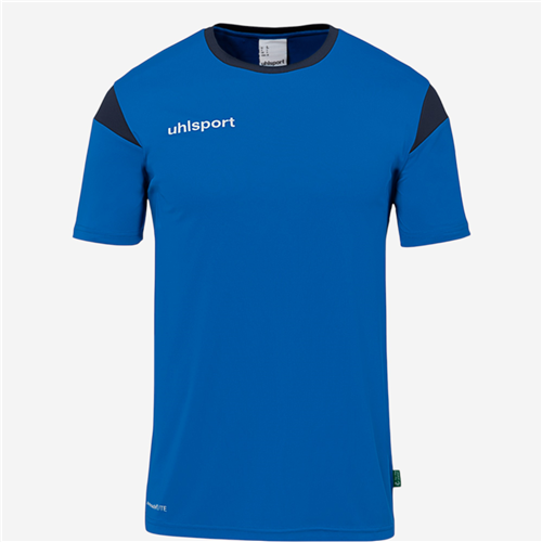 Maillot manches courtes football Uhlsport Adulte - Squad27 Azur/Bleu marine