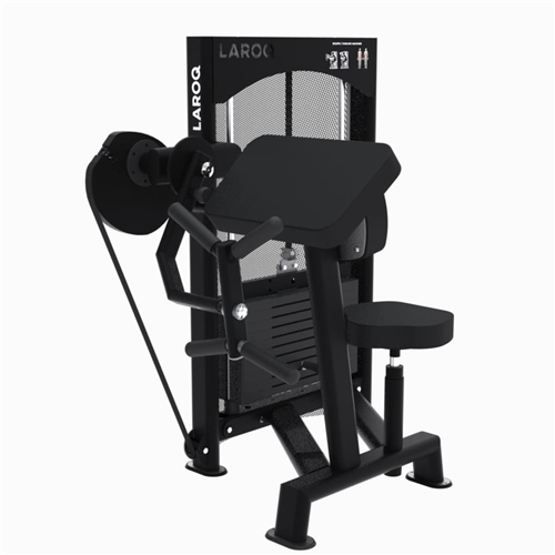 Machine de musculation biceps avec charge de 100 Kg - Laroq NC24 noir