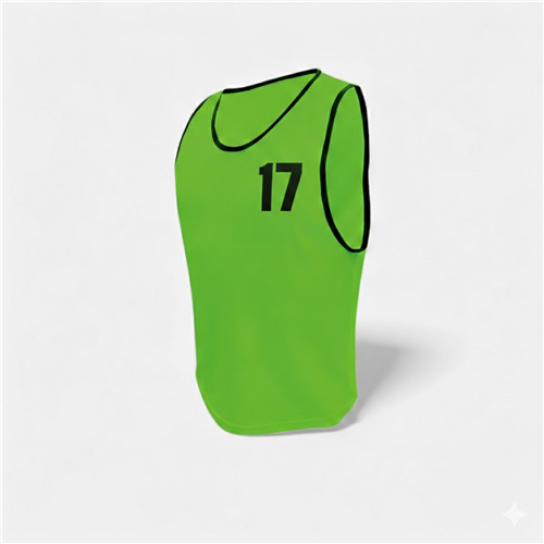 Chasubles adulte numérotées 16 à 20 Tremblay - Vert