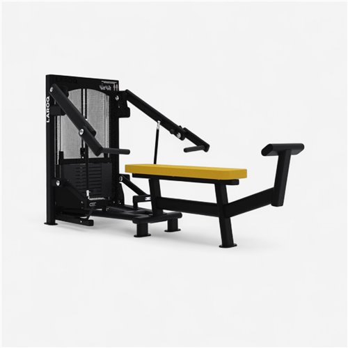 Appareil de musculation Laroq - Développe Couché convergent jaune 80 Kg