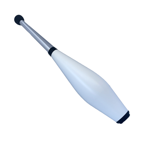 massue flip blanche  manche silver