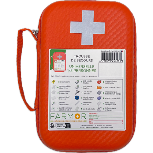 trousse de secours club universelle 1/5 personnes