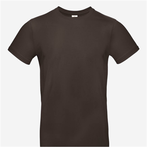 Tee shirt manches courtes mixte B&C - 190 Marron 