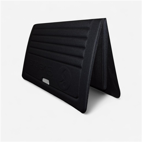 Nattes de gym Sveltus Pliable - Noire 190X90X1,5 Cm