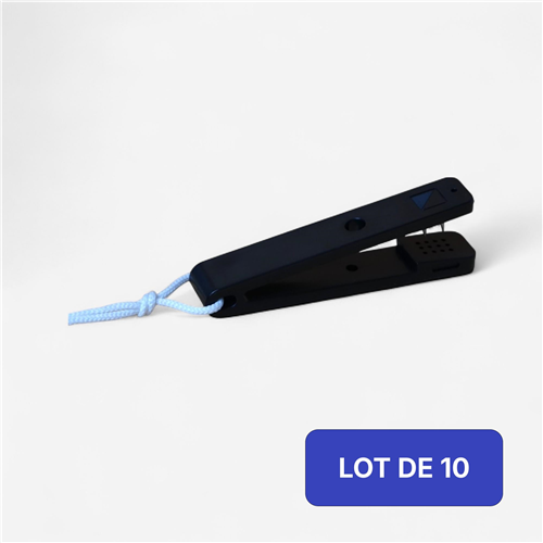 Pinces initiation course d'orientation Orientsport - Lot de 10 série D Noir