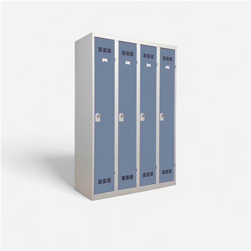 Vestiaire Vinco - 4 Colonnes Simple Serrure 