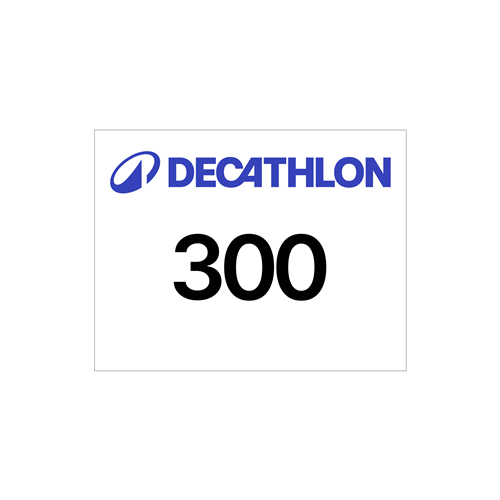 dossards course à pied decathlon blanc 1-300