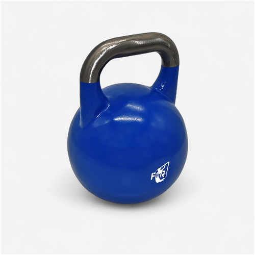 Kettlebell compétition 12Kg Fit &amp; Rack - Bleu 