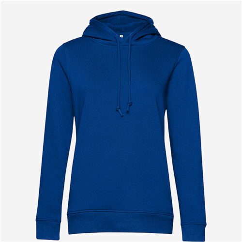Sweat à capuche femme B&C - Organic Bleu Royal
