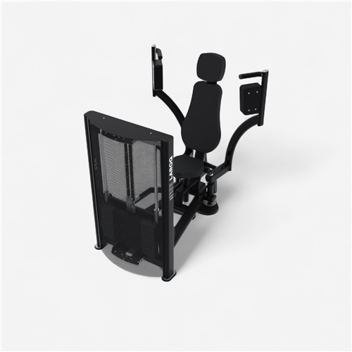 Appareil de musculation Laroq - Butterfly noir 75 Kg 