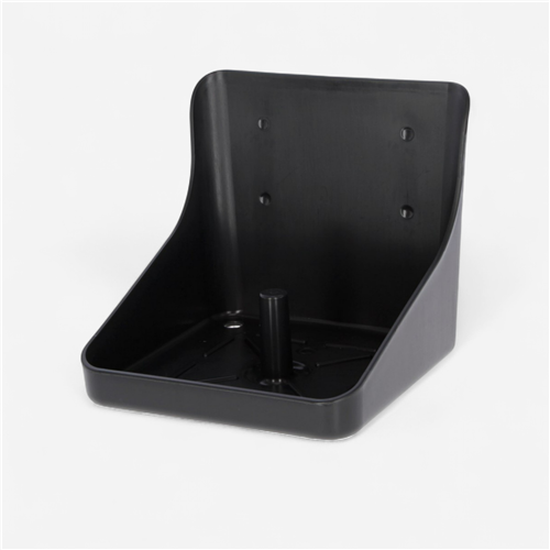 SUPPORT DE PIERRE À LÉCHER NOIR