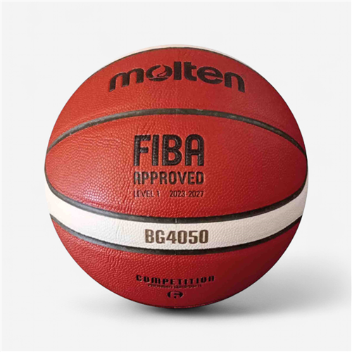 Ballon de basket taille 6 Molten - Bg4000 Ffbb Orange / Blanc