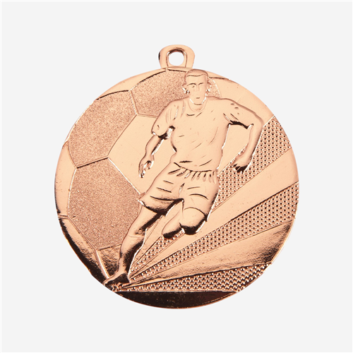 Médaille frappée 50 mm - Football Bronze 