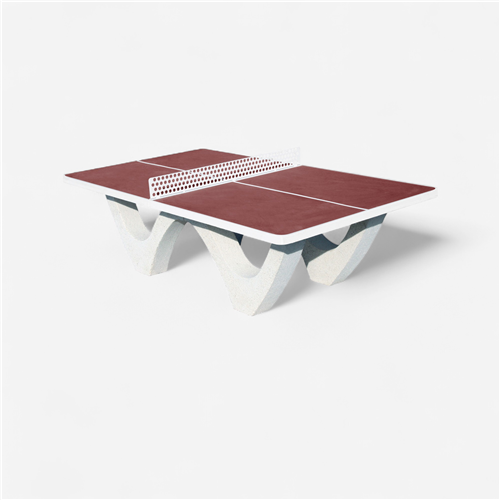 Table de tennis de table Recrea France - Top'Modul Terre De Sienne ocre