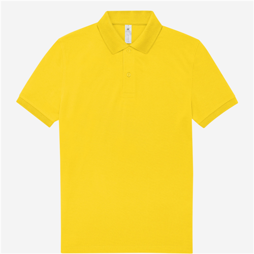 Polo homme B&C - Coton 210 Jaune 