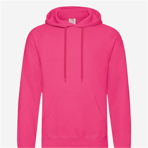 Sweat Capuche Fruit Of The Loom - Rose Fuchsia