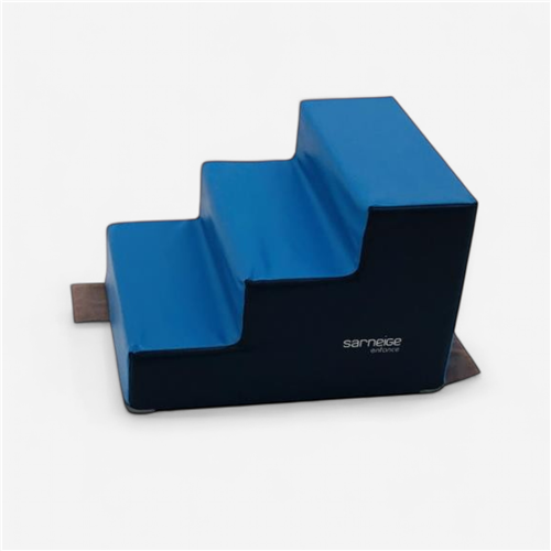 Module motricité mousse baby gym Sarneige - Escalier 3 marches 