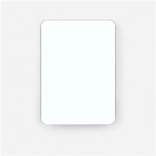 Carton arbitre  - blanc