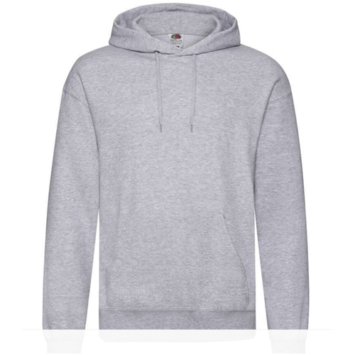 SWEAT CAPUCHE GRIS CLHINÉ