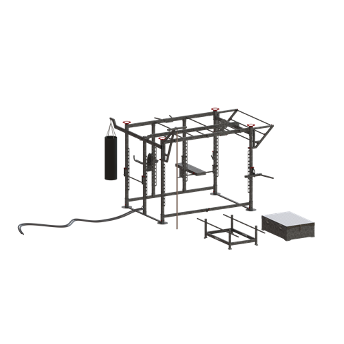 Box de musculation général outdoor taille L - Full
