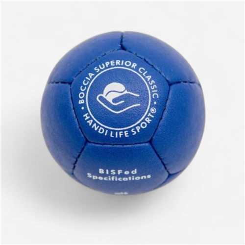 Boule de pétanque intérieur boccia Handilife - Ball Superior Classic Bleu