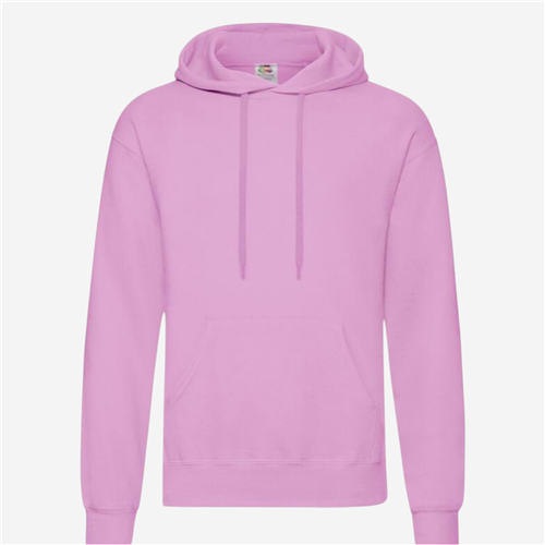 Sweat Capuche Fruit Of The Loom - Rose Pâle