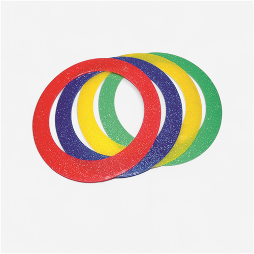 Lot de 4 anneaux pailletes 24 cm Mister Babache