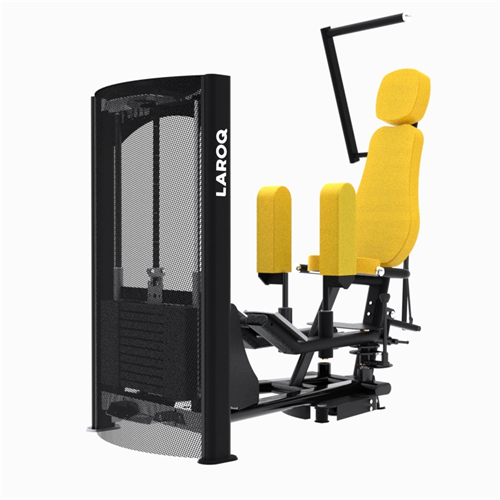 Appareil adducteurs / abducteurs avec charge de 100 Kg - Laroq NC19 jaune