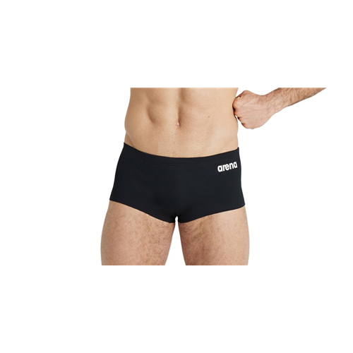 Slip de bain natation Arena - Low Waist Solid noir