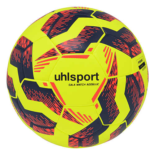 Ballon futsal Uhlsport - taille 4 - Sala Match Addglue - jaune
