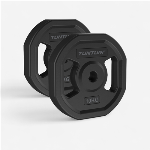 Disque musculation Tunturi Pump - Paire de disque pro aérobic 10 kg			