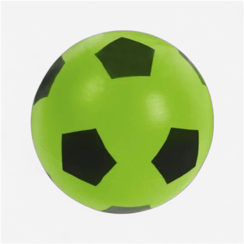 Mini Ballon de football Sportifrance - Mousse Bicolore Vert 20Cm