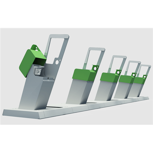 Support vélo électrique avec recharge sécurisée ALTAO® Parco VAE