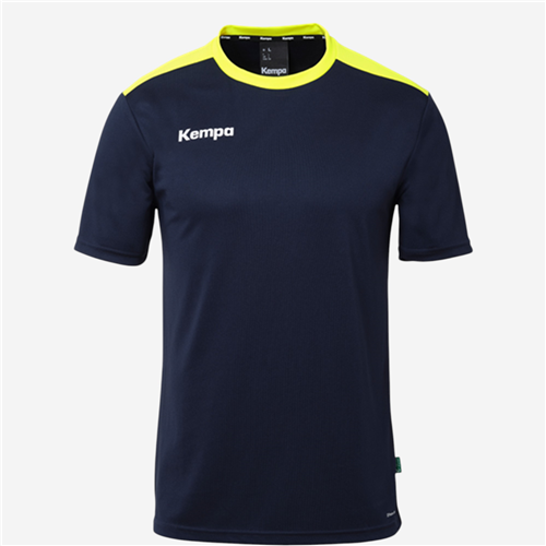 Maillot manches courtes Kempa Enfant - Emotion 27 Bleu marine