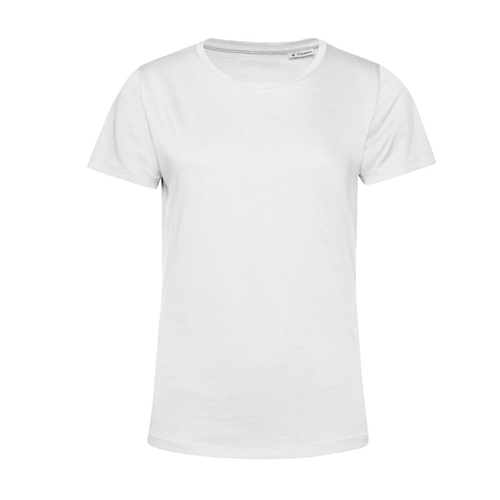 T-SHIRT COTON ORGANIC FEMME BLANC