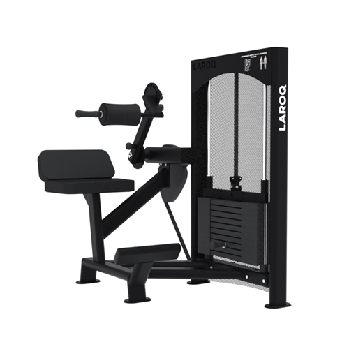 Machine abdominaux avec charge de 80kg - Laroq NC39 noir 