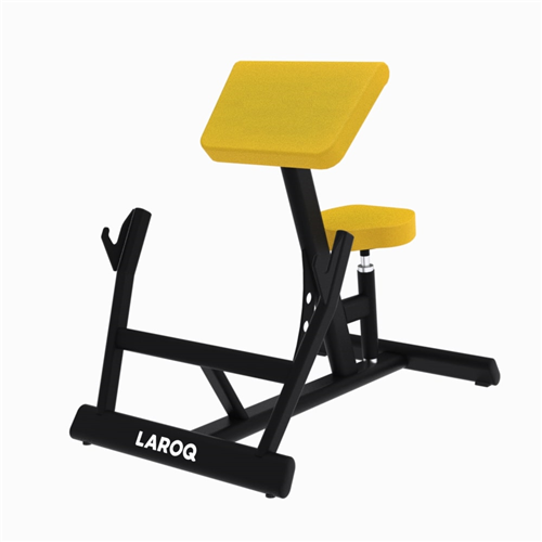 PUPITRE A BICEPS JAUNE LARRY SCOTT