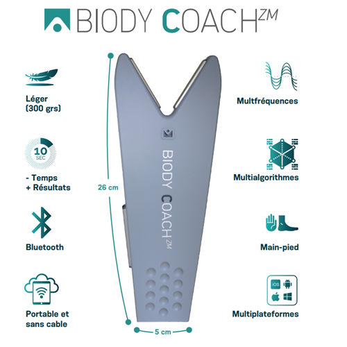 IMPEDANCEMETRE PROFESSIONNEL BIODY COACH ZM