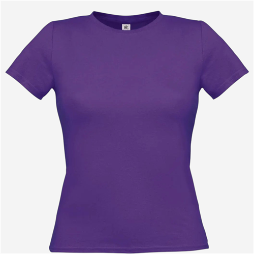 Tee shirt manches courtes femme B&C - 150 Violet 