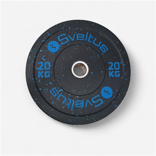 Disque olympique bumper 20 Kg Sveltus